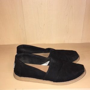 Black slip ons